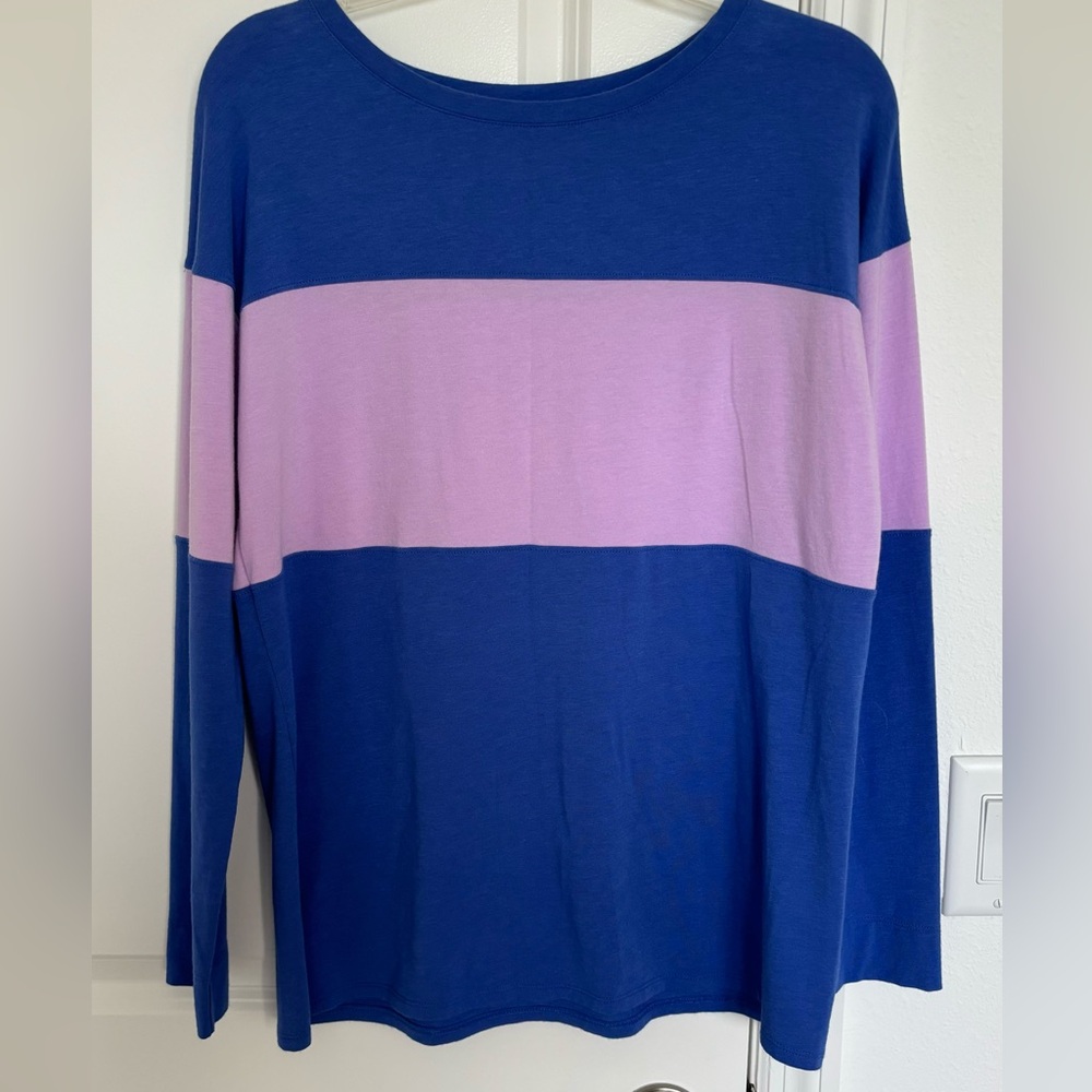 Lilly Pulitzer Purple Finn Top - Size Small EUC